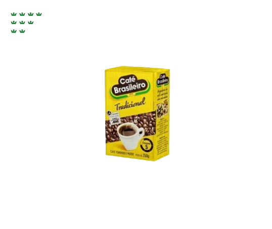 Malta kava CAFÉ BRASILEIRO, 250 g