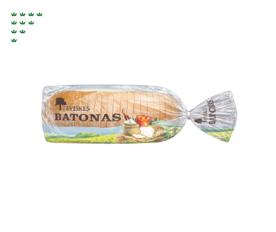 TĖVIŠKĖS batonas, 300 g